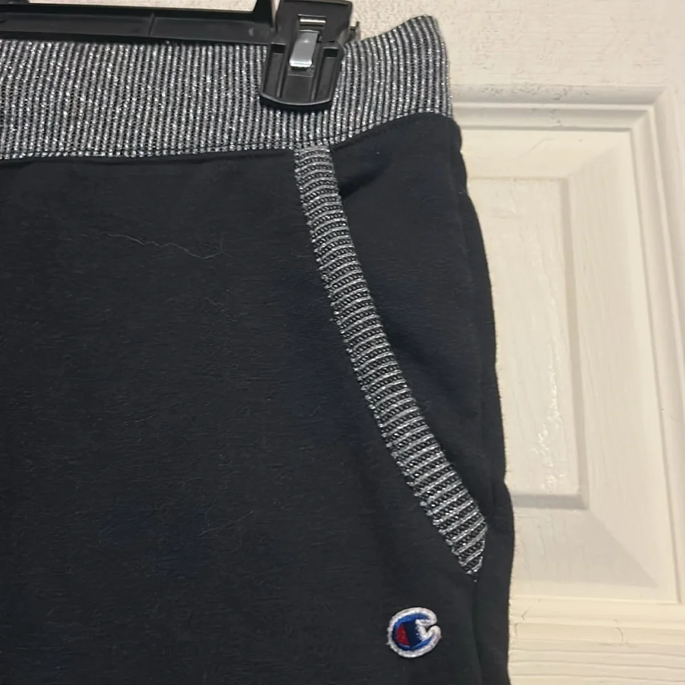 Champion Black Joggers Size Small